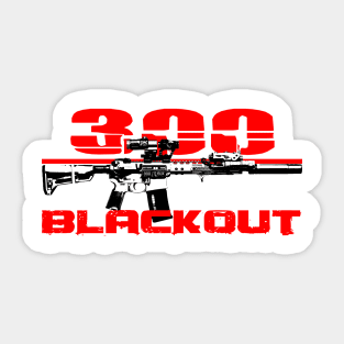 AR15 300 BLACKOUT Sticker